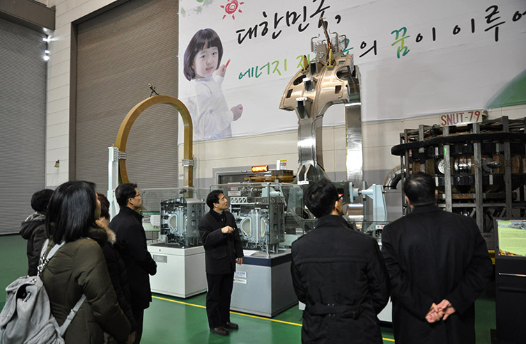 미래부 연구조정총괄과 일행 내방