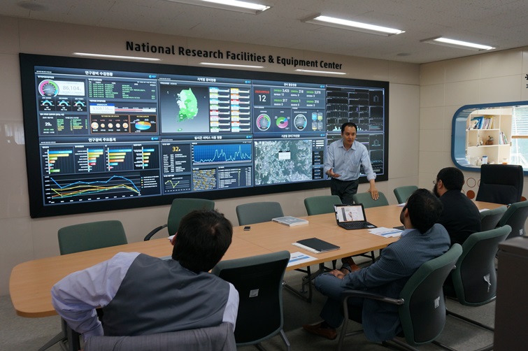 UAE Petroleum Institute 연구진의 NFEC 방문