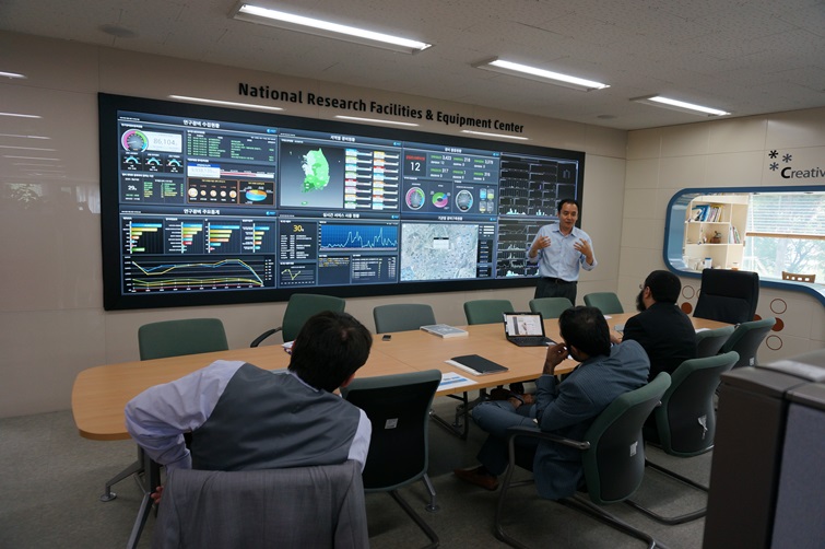 UAE Petroleum Institute 연구진의 NFEC 방문