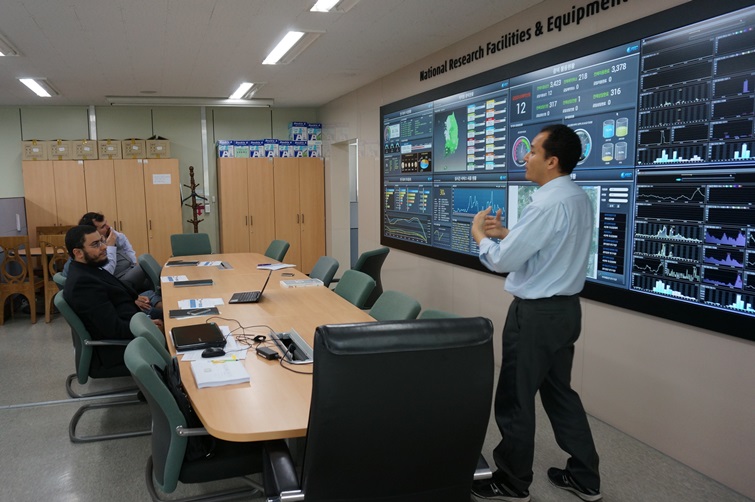 UAE Petroleum Institute 연구진의 NFEC 방문