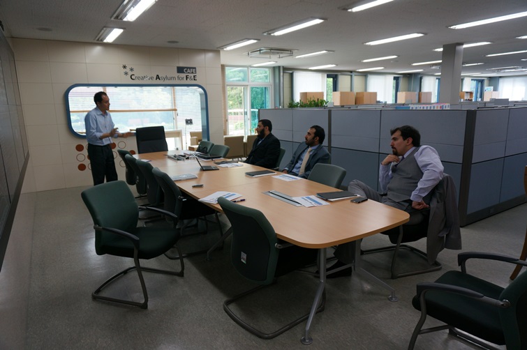 UAE Petroleum Institute 연구진의 NFEC 방문